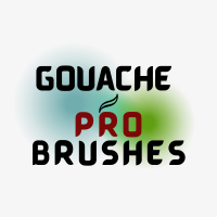 Digital Gouache Kit-GouacheProBrushes