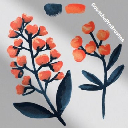 Digital Gouache Kit-GouacheProBrushes